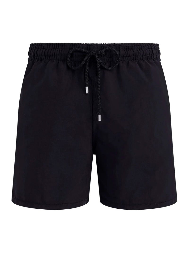 COSTUME DA BAGNO TINTA UNICA CON LOGO INCISO