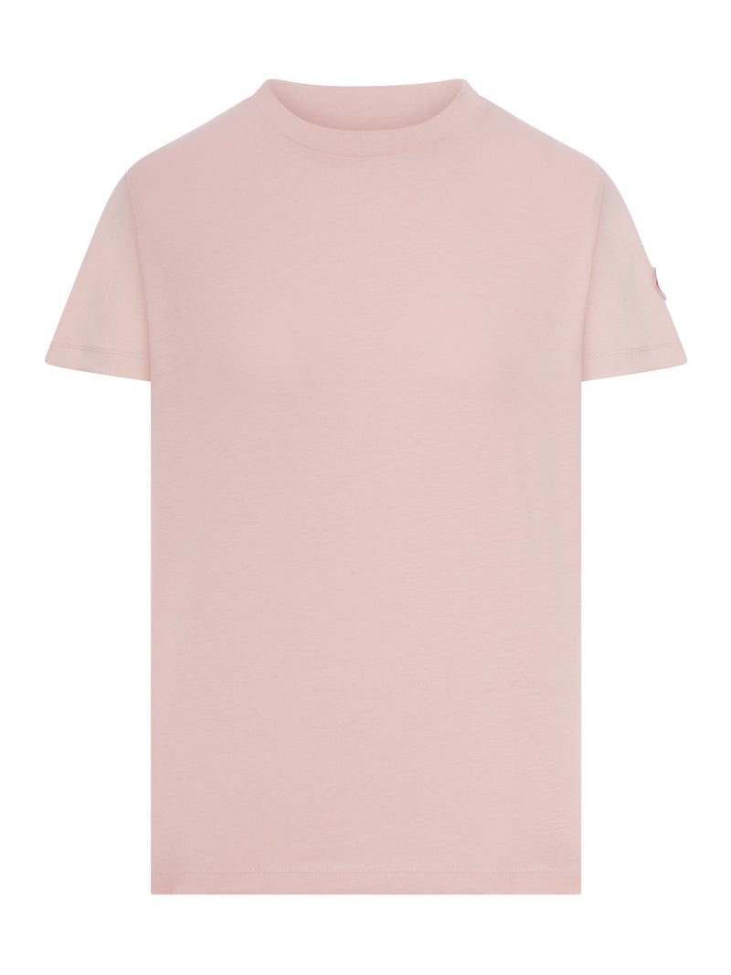 T-SHIRT CON LOGO RICAMATO IN COTONE