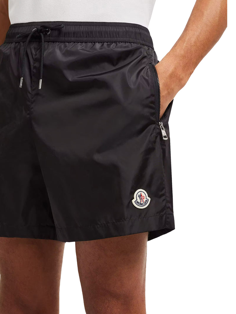 SWIMWEAR CON PATCH LOGATO