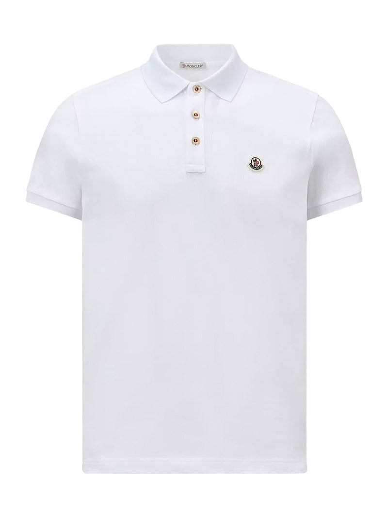 POLO IN COTONE CON PATCH LOGATO