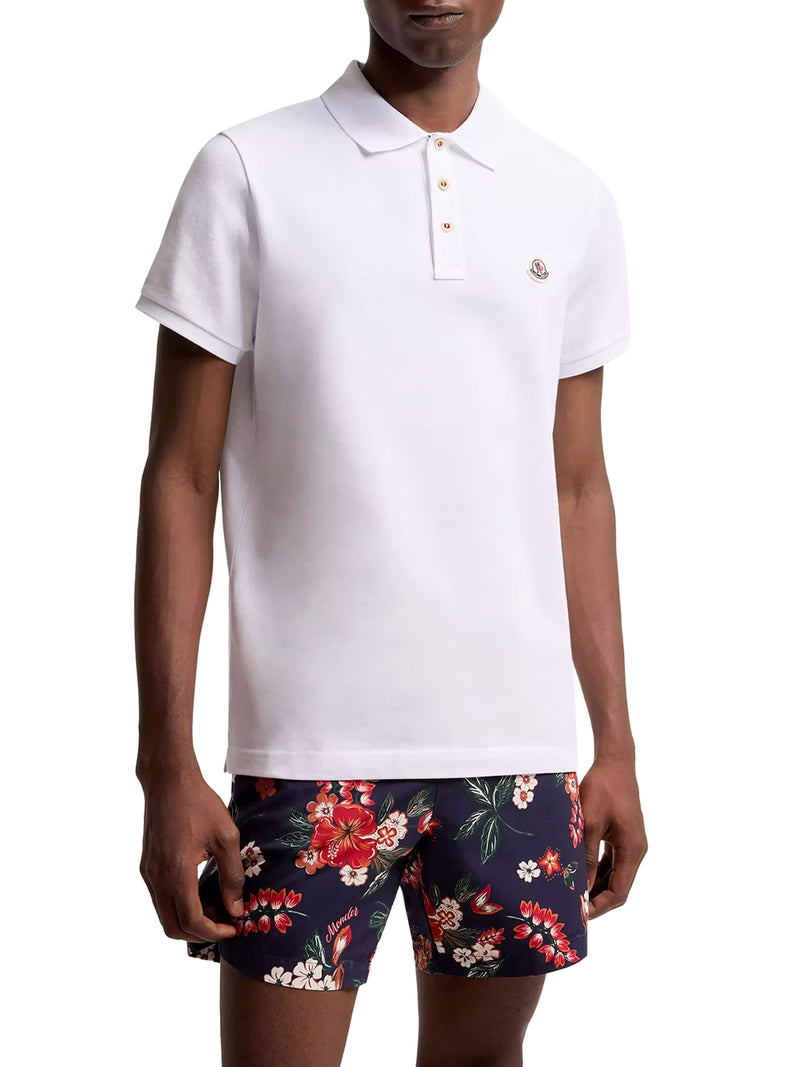 POLO IN COTONE CON PATCH LOGATO