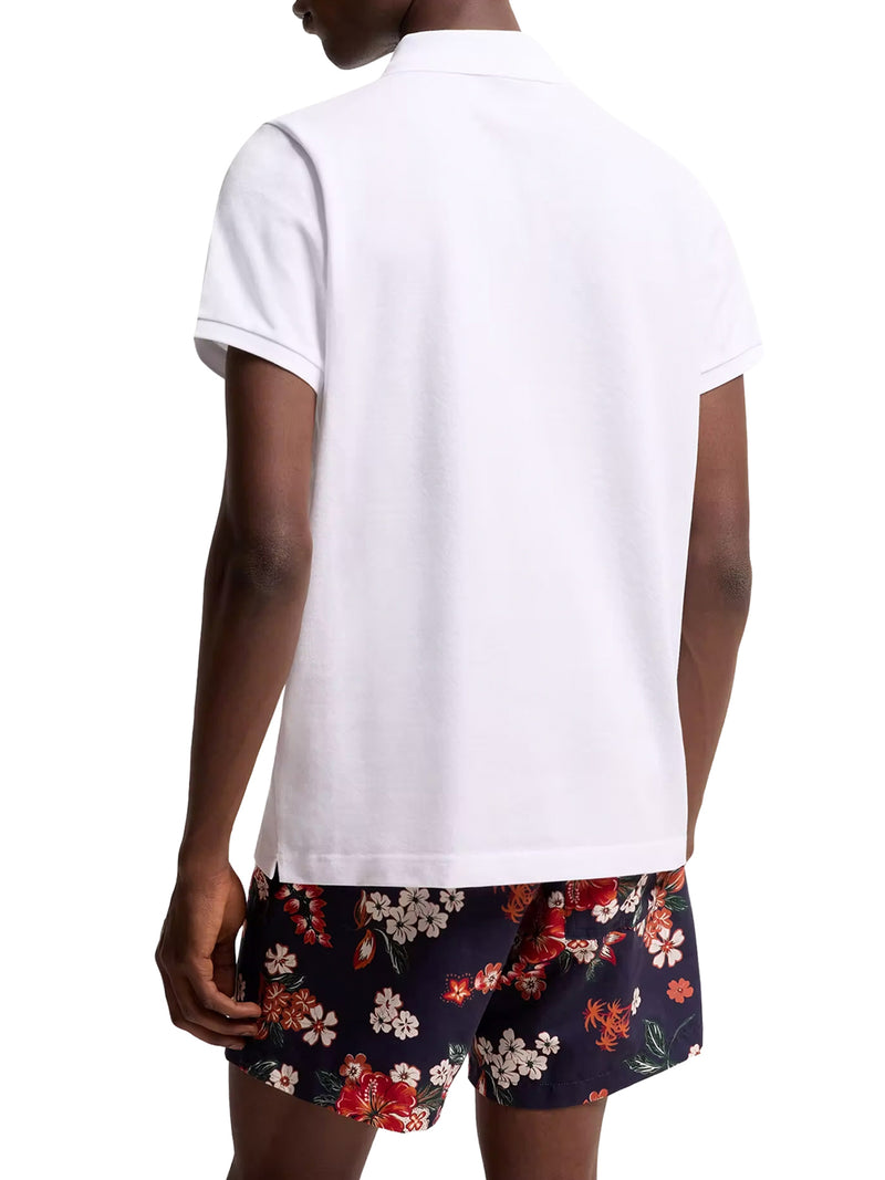 POLO IN COTONE CON PATCH LOGATO