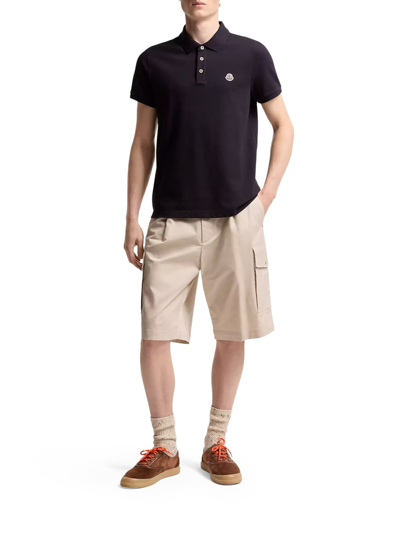 POLO IN COTONE CON PATCH LOGATO