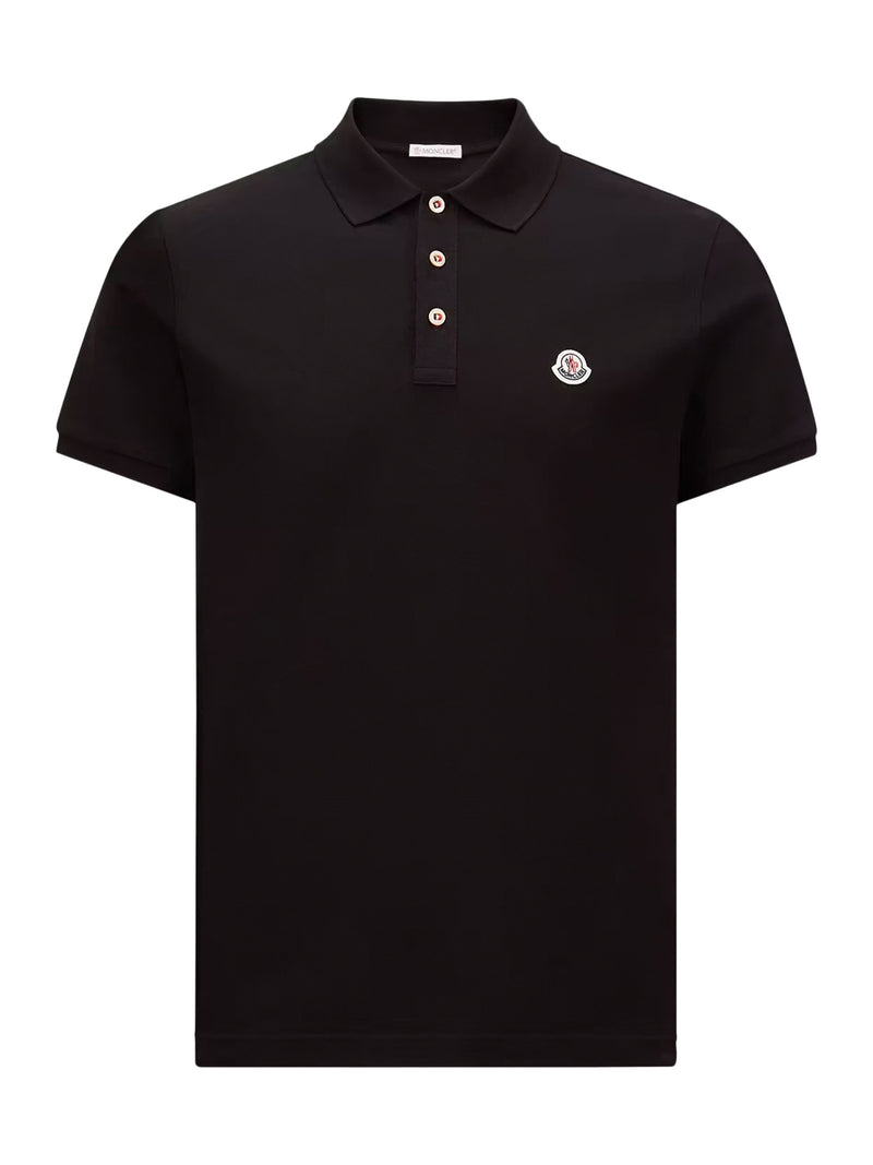 POLO IN COTONE CON PATCH LOGATO