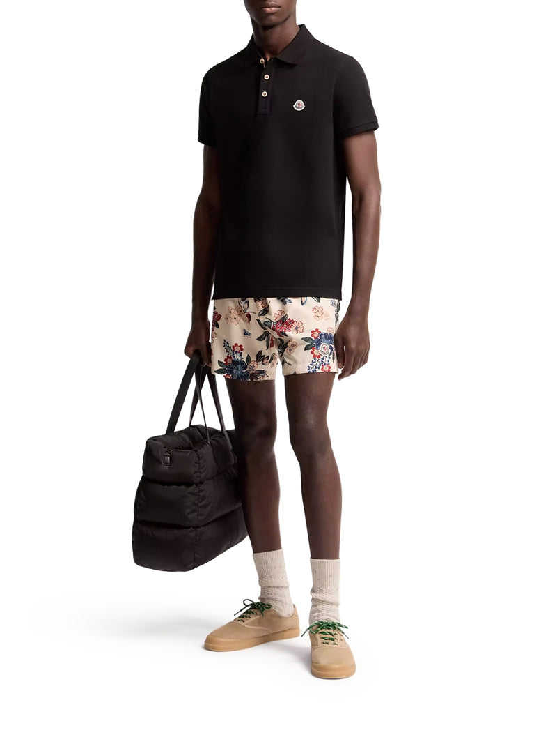 POLO IN COTONE CON PATCH LOGATO