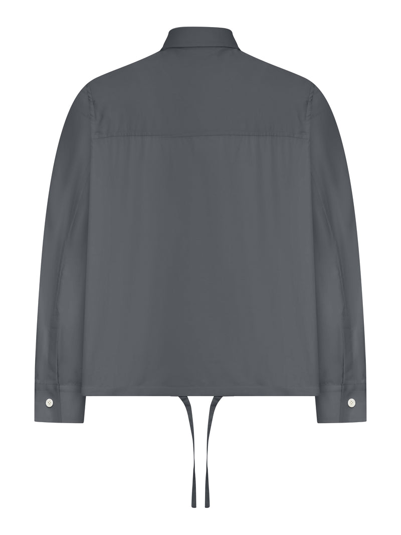 CAMICIA RICERCA IN MISTO COTONE E SETA