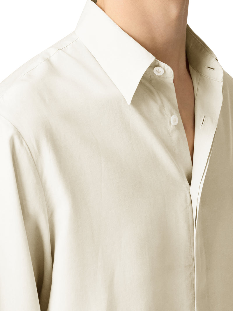 CAMICIA IN LINO E FIBRA NATURALE