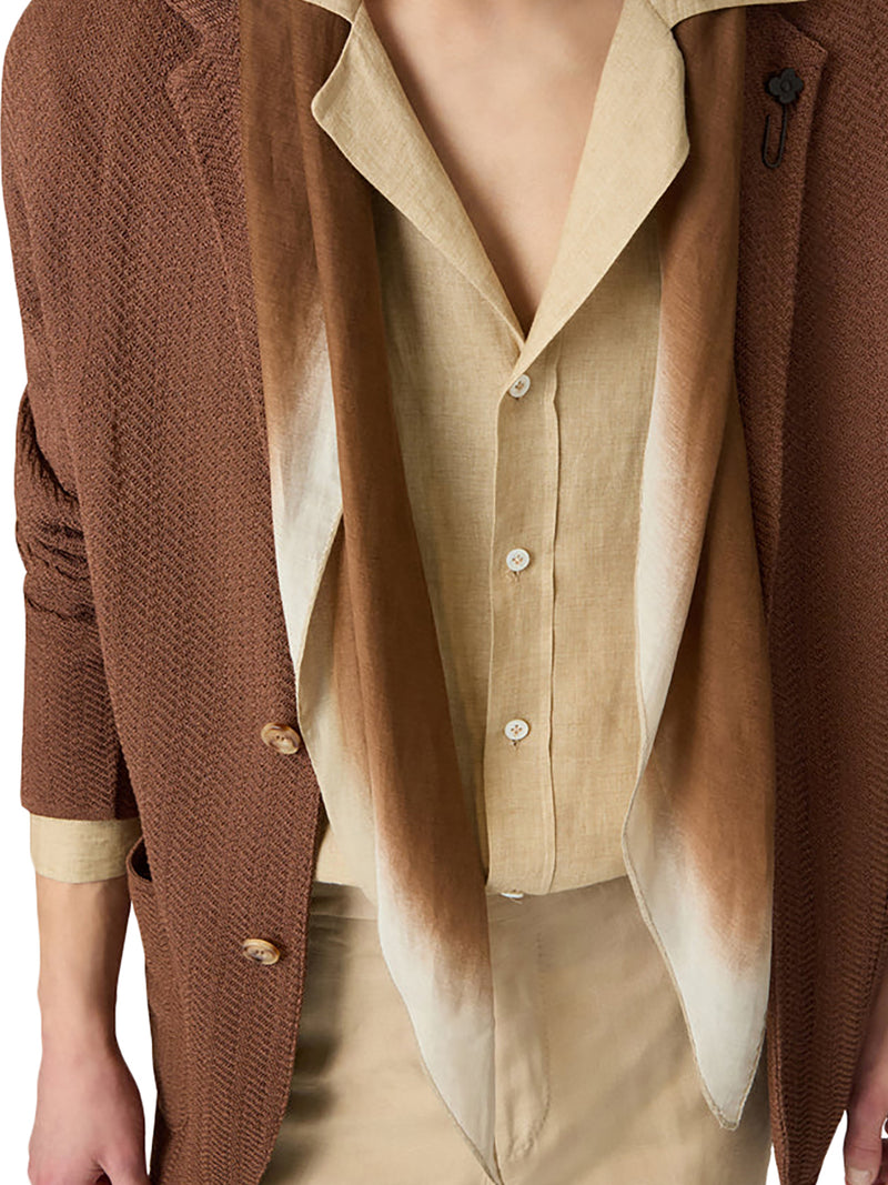 FOULARD IN COTONE E SETA