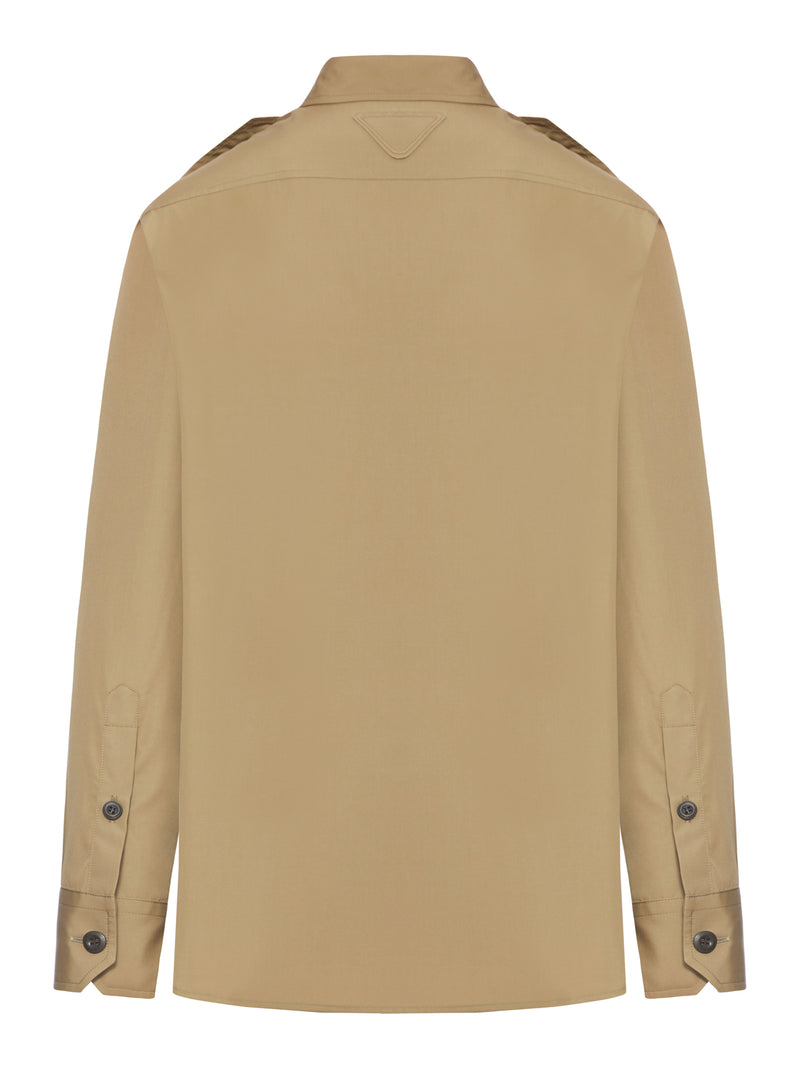 CAMICIA IN POPELINE DI COTONE