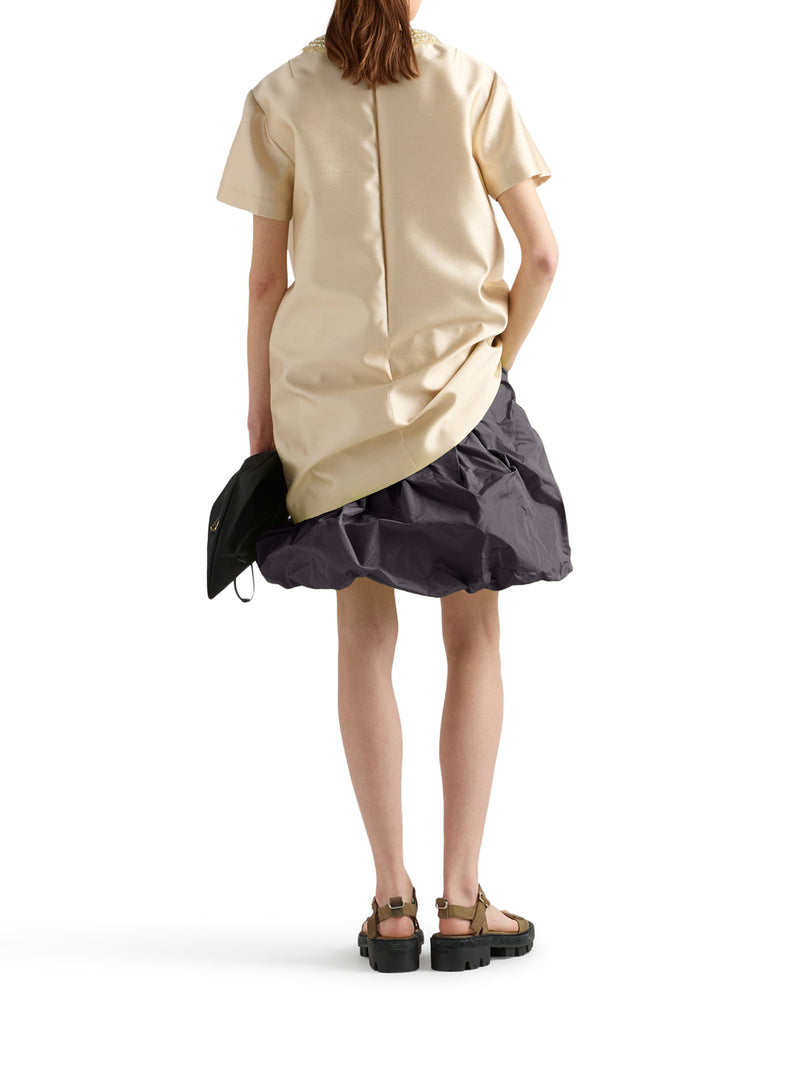 GONNA IN TAFFETÀ TEC