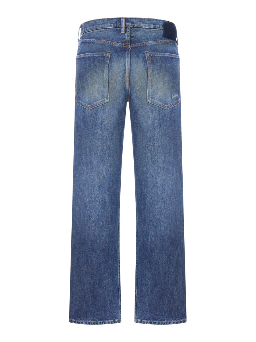 JEANS SOCIAL SCULPTURE CON DESIGN CINQUE TASCHE