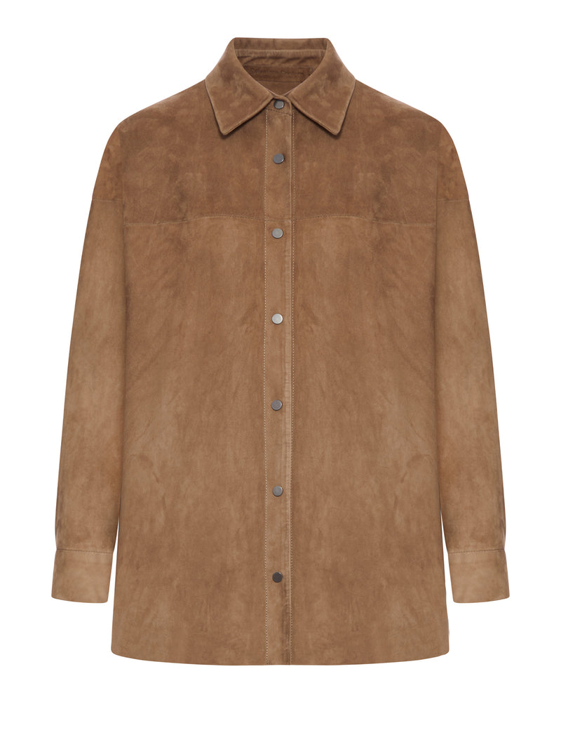 GIACCA IN PELLE CON FRANGE