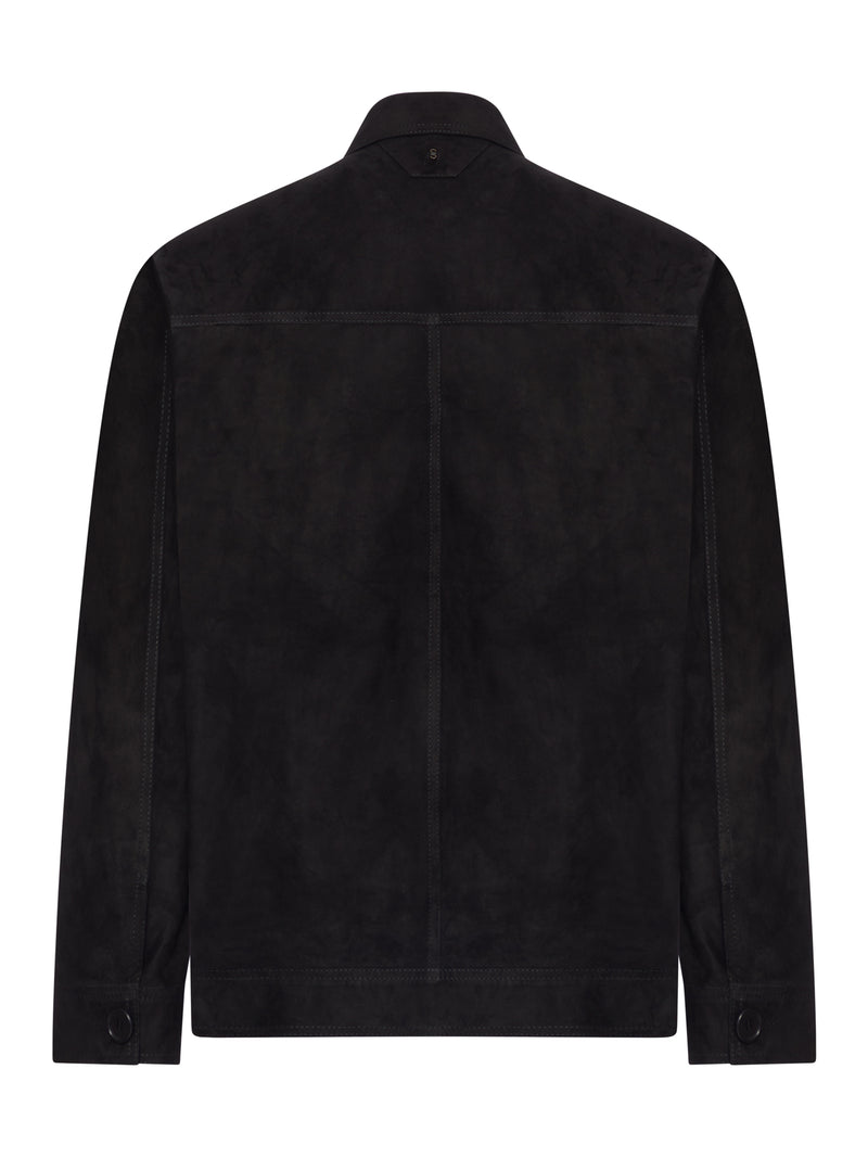 GIACCA CORTA IN PELLE WORKWEAR