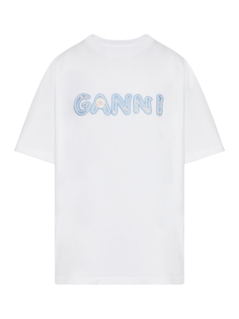 T-SHIRT IN COTONE CON LOGO FRONTALE
