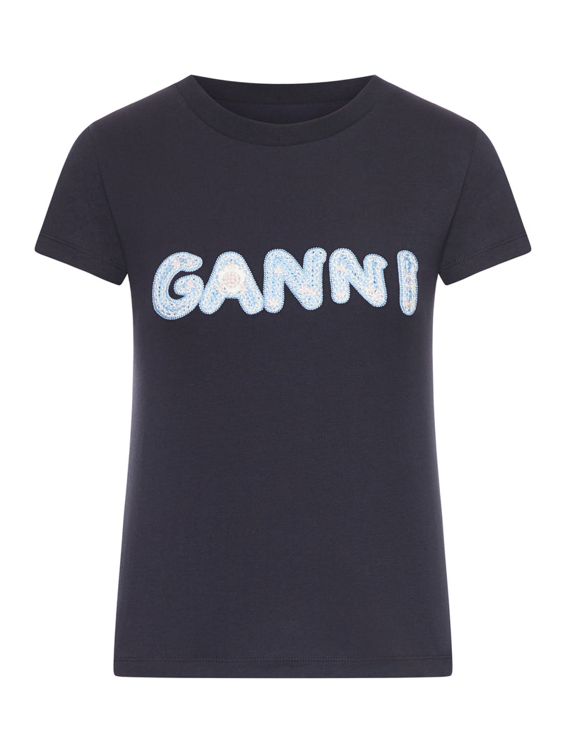 T-SHIRT IN COTONE CON LOGO FRONTALE