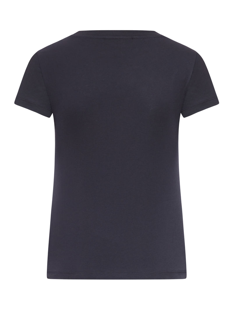 T-SHIRT IN COTONE CON LOGO FRONTALE