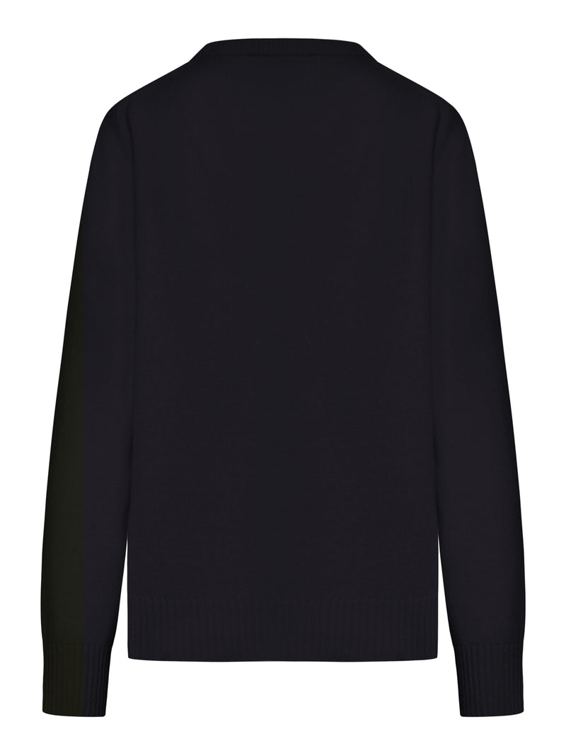 MAGLIONE IN LANA CON GRAFICA