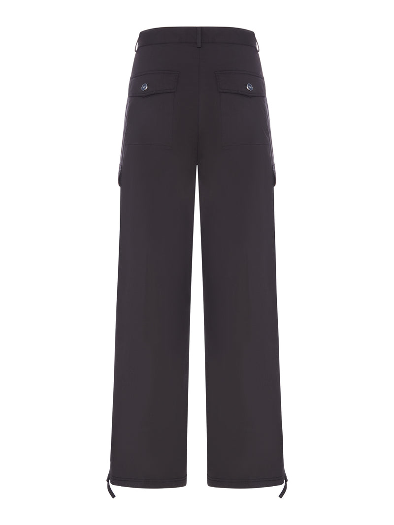PANTALONI CARGO IN COTONE ELASTICIZZATO