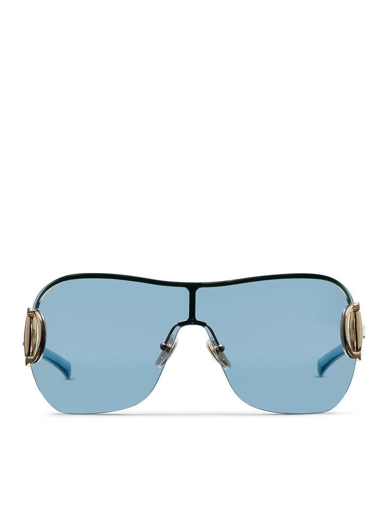 OCCHIALI DA SOLE A MASCHERINA SENZA MONTATURA