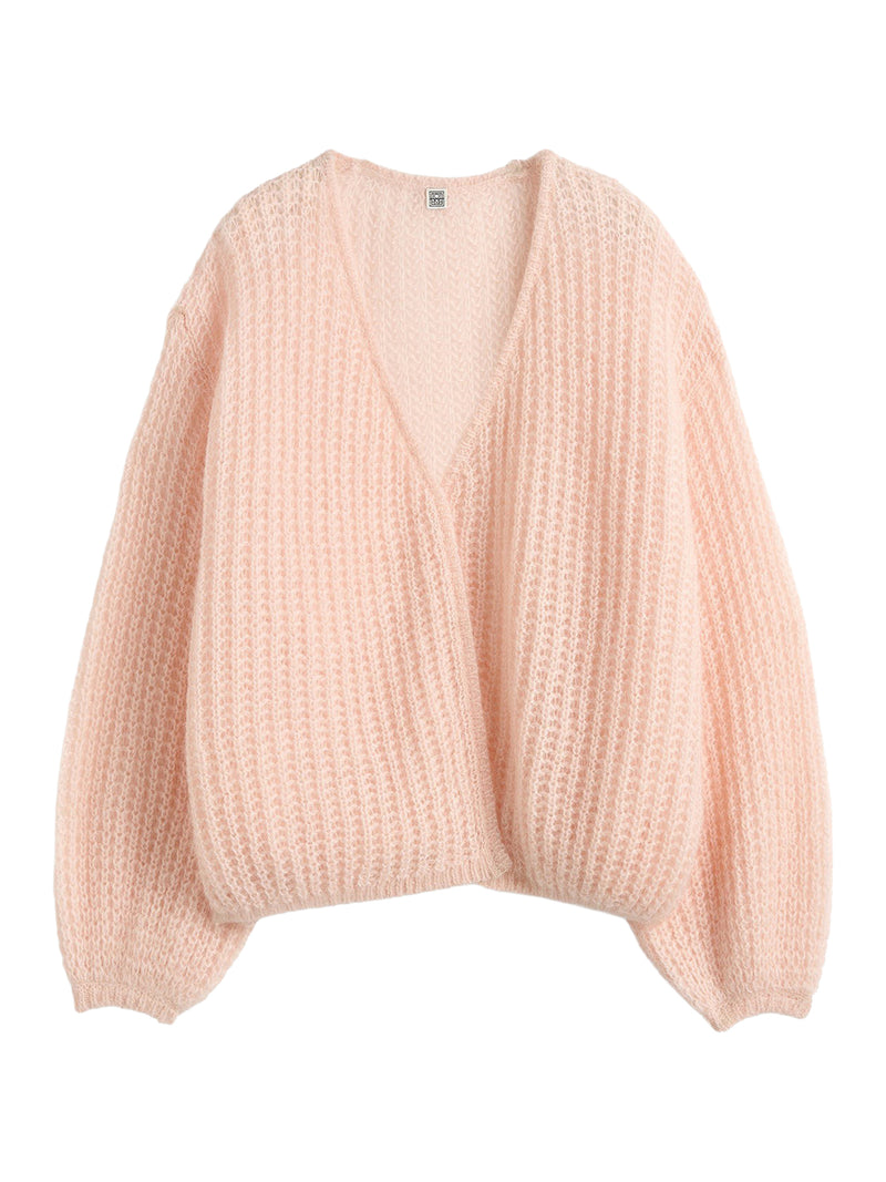 CARDIGAN PUFFED IN MAGLIA