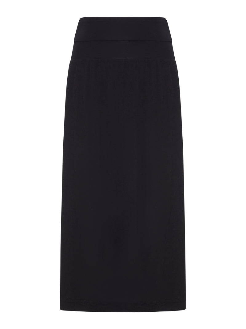 GONNA MIDI IN MISTO LINO