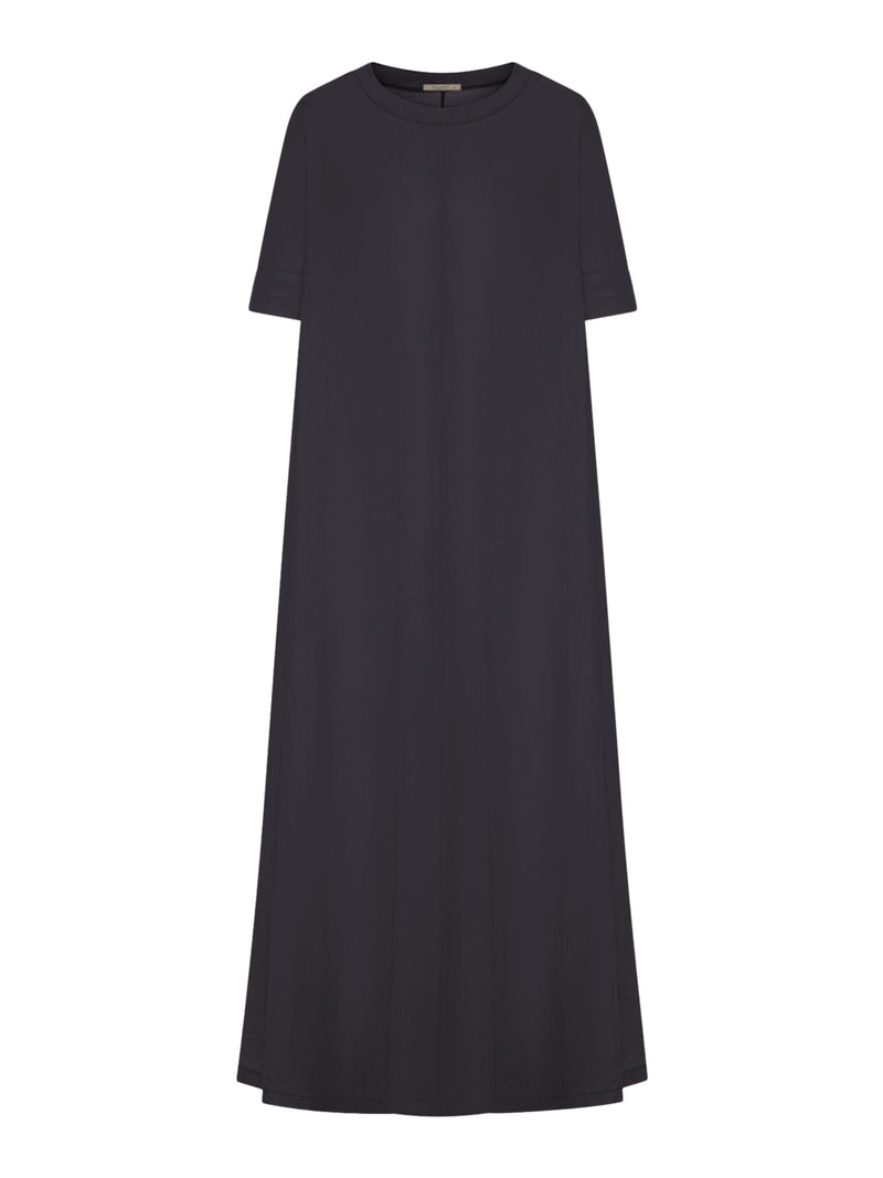 ABITO LUNGO MINIMAL IN LINO