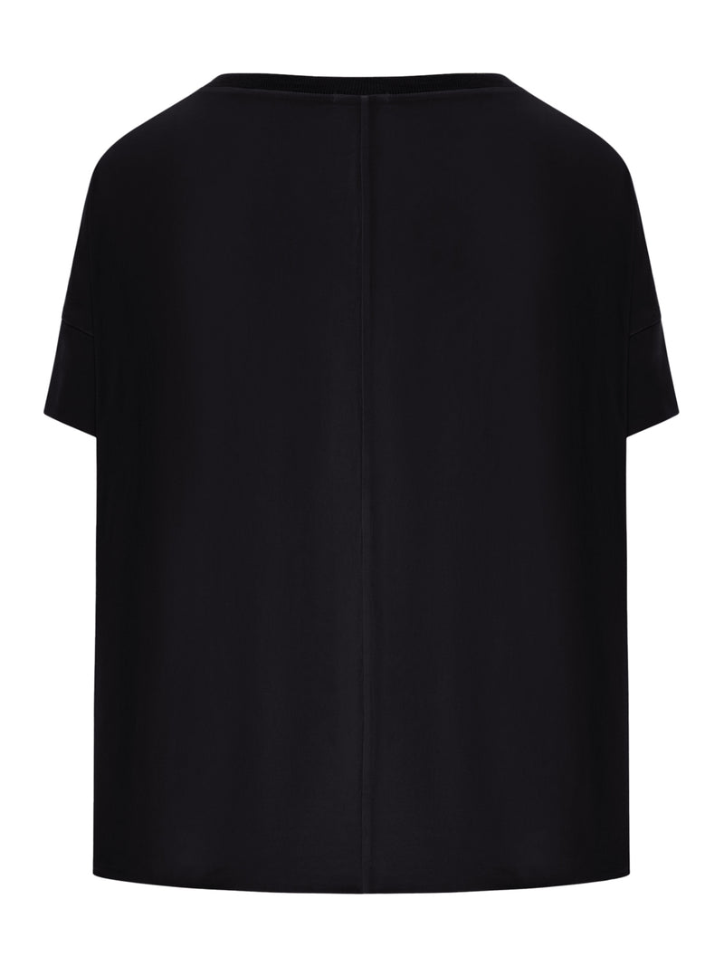 T-SHIRT OVER REALIZZATA IN DOPPIO TESSUTO