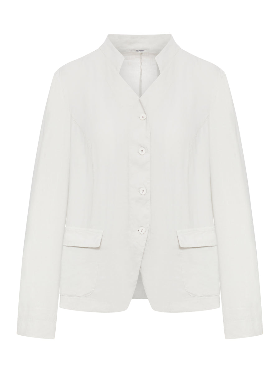 GIACCA IN MISTO LINO STRETCH