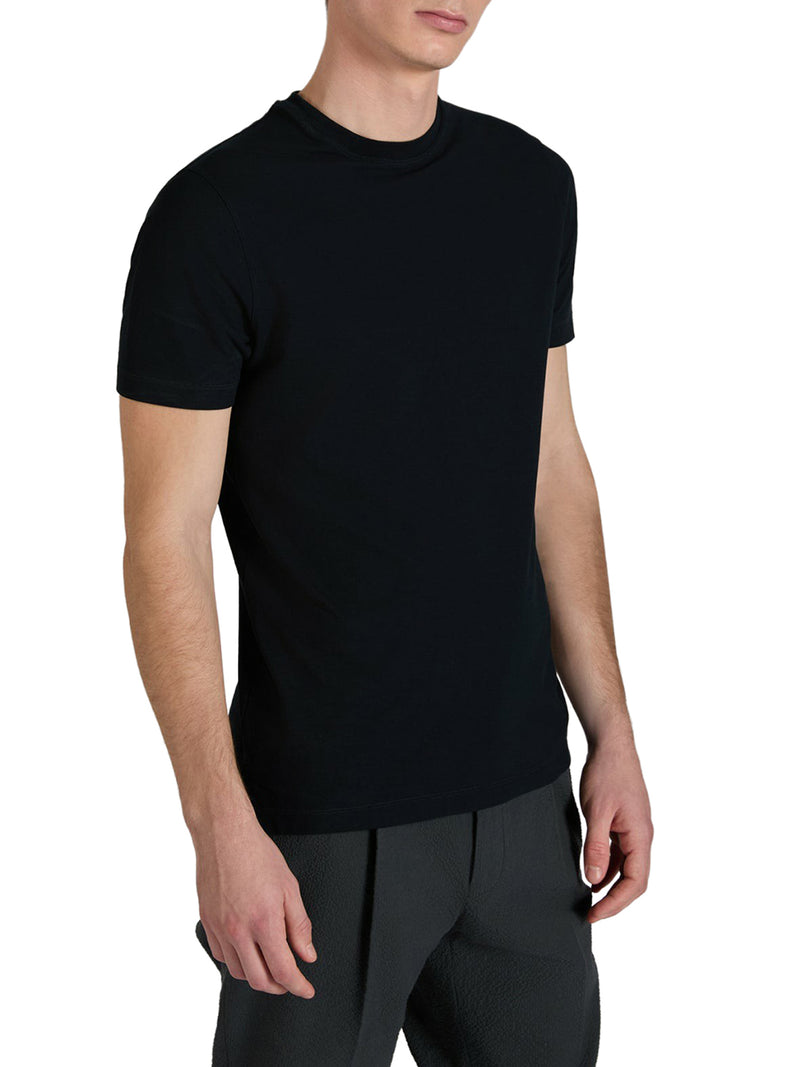 T-SHIRT GIROCOLLO SLIM FIT IN ICECOTTON