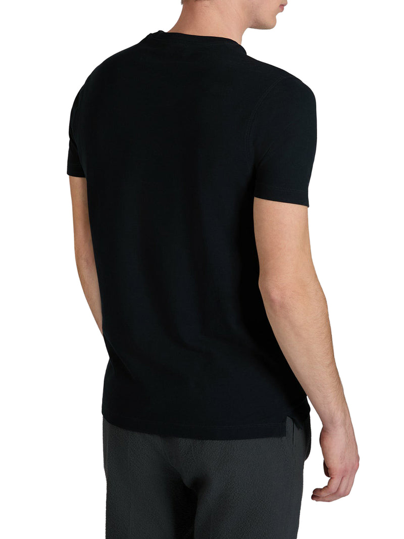 T-SHIRT GIROCOLLO SLIM FIT IN ICECOTTON