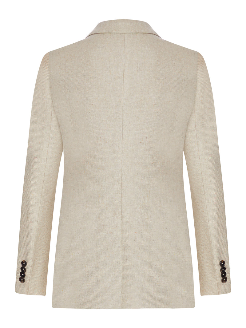 GIACCA DOPPIO PETTO IN SETA DONNA PARIGI