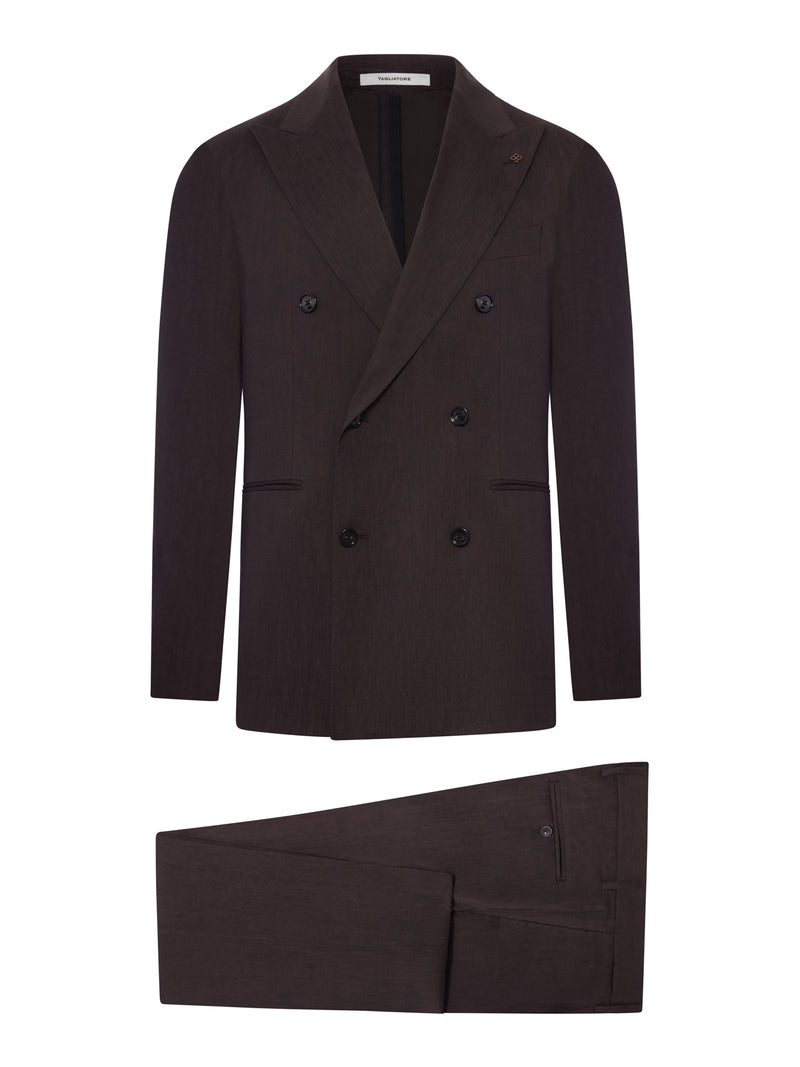 ABITO DOPPIOPETTO IN LINO