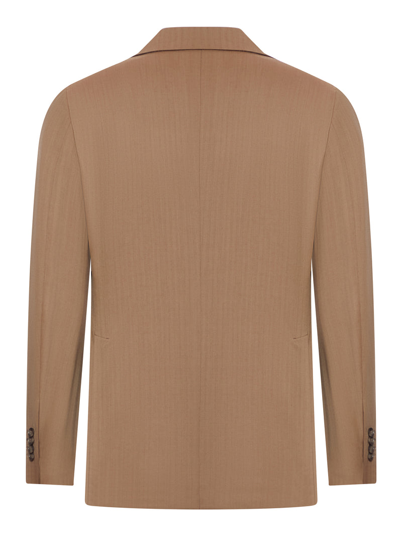 ABITO VESUVIO MONOPETTO IN TRAMA SOLARO