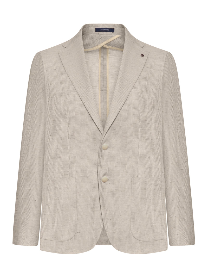 GIACCA SARTORIALE MONTECARLO IN LINO