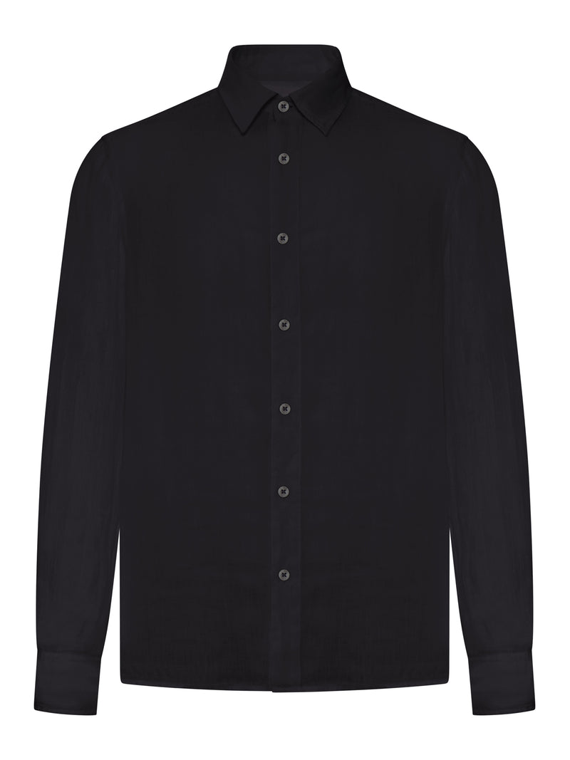 CAMICIA IN LINO REGULAR FIT