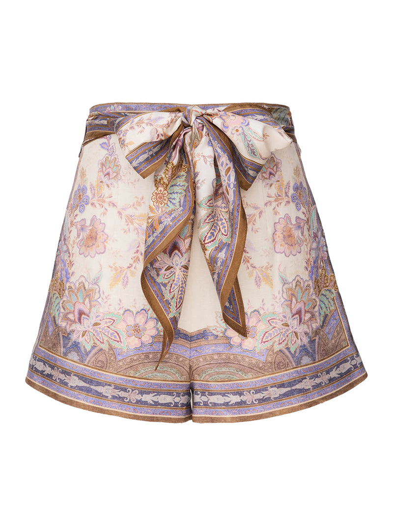 SHORT LUNA CON FOULARD