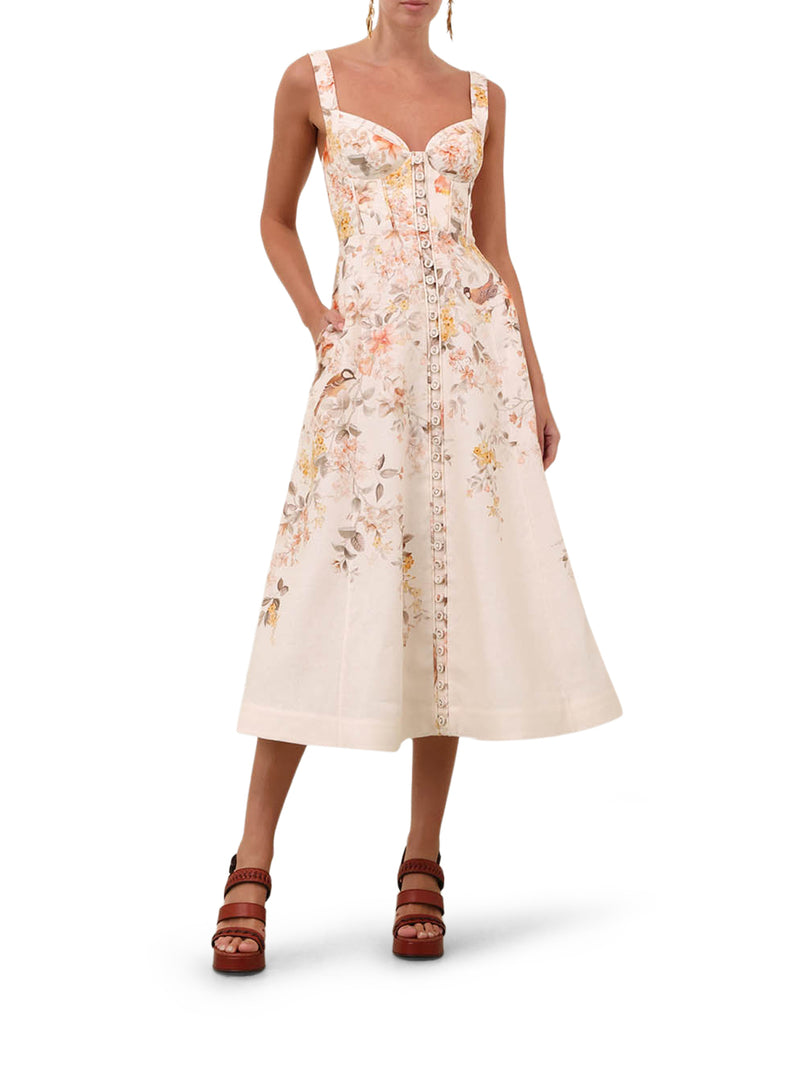 ABITO LUNA MIDI CON BOTTONI