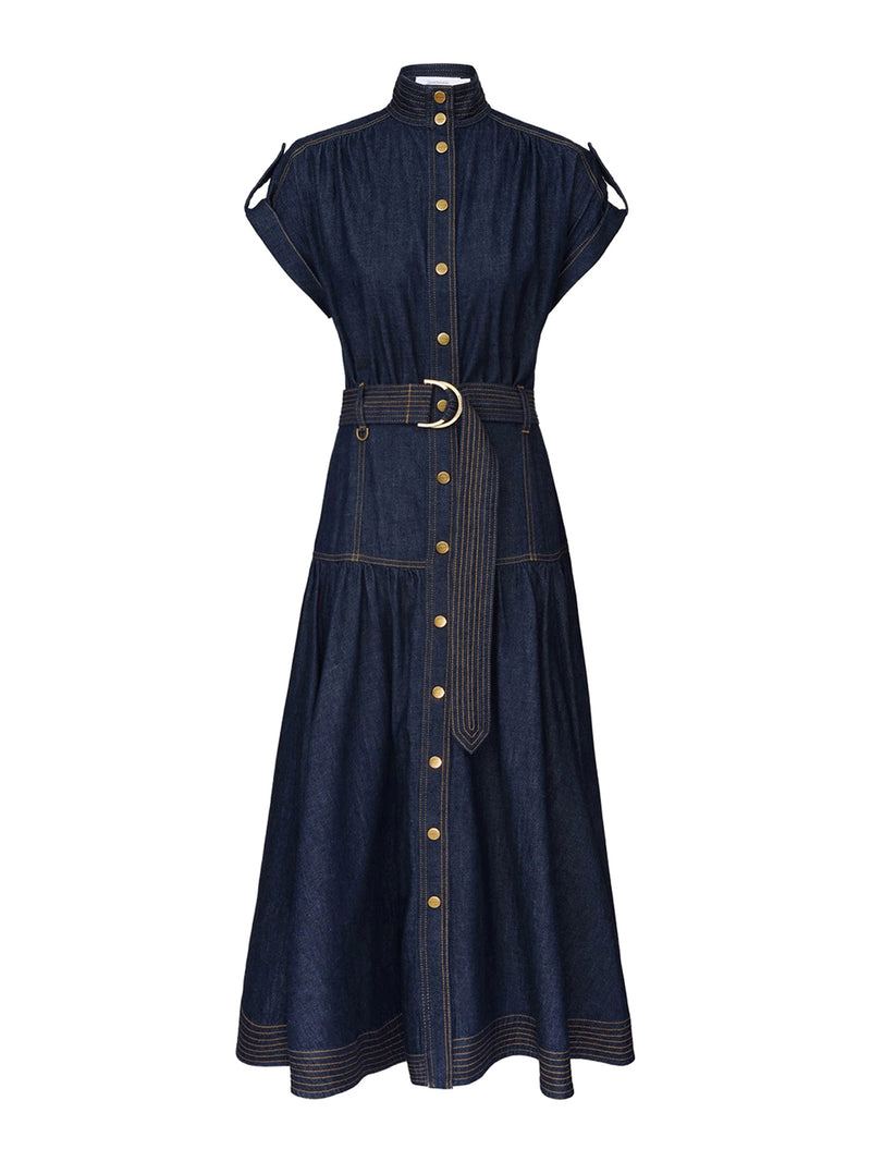 ABITO MIDI IN DENIM