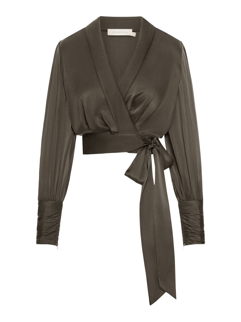 TOP A PORTAFOGLIO IN SETA