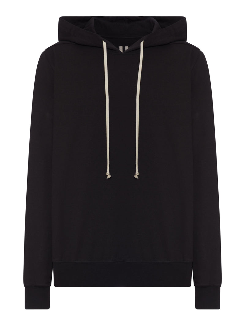 FELPA CON CAPPUCCIO IN COTONE CON STAMPA GRAFICA