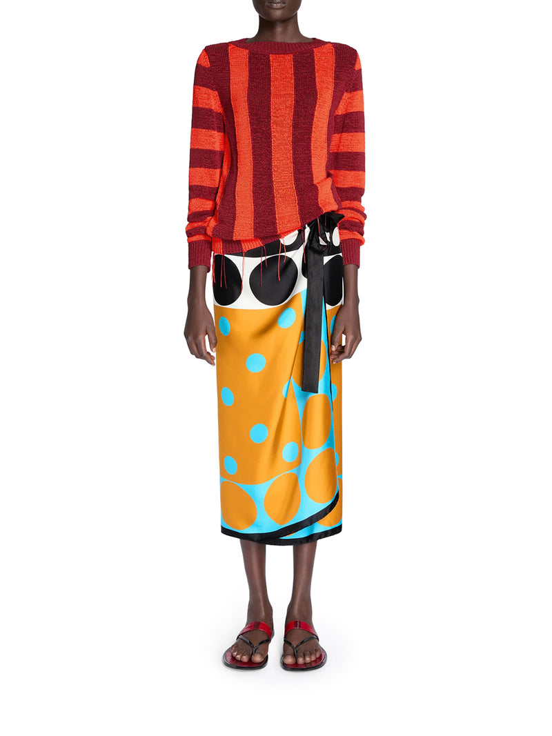 GONNA LUNGA A MATITA A PORTAFOGLIO