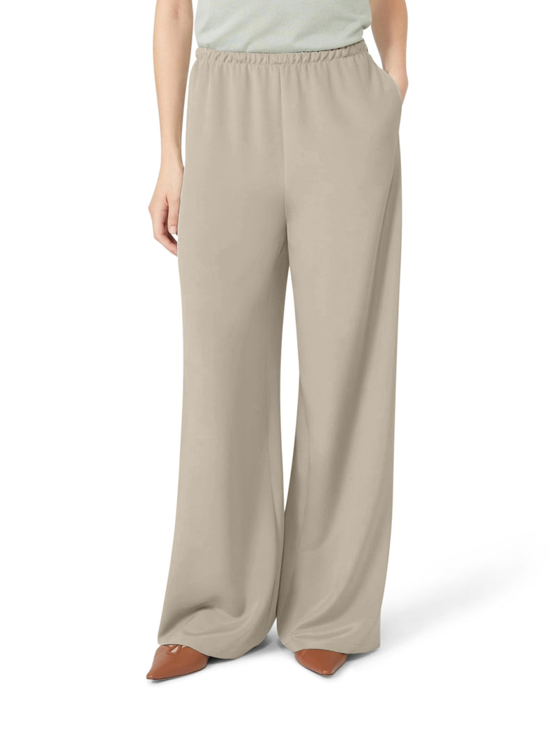 PANTALONE MAGA IN CRÊPE DE CHINE DI SETA