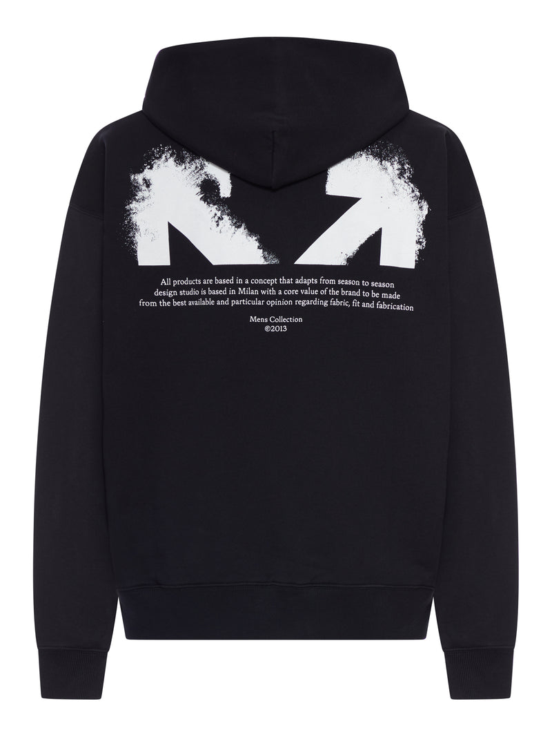 FELPA CON CAPPUCCIO HALF ARROW SKATE