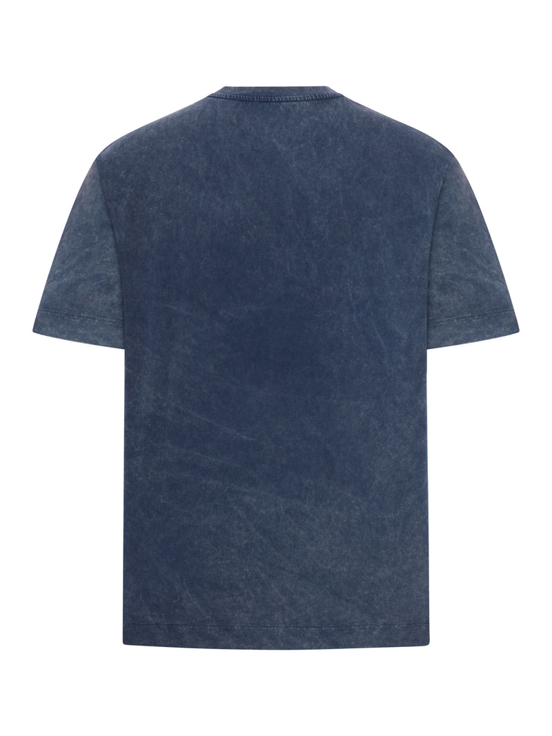 T-SHIRT A MANICHE CORTE LAUNDRY SKATE