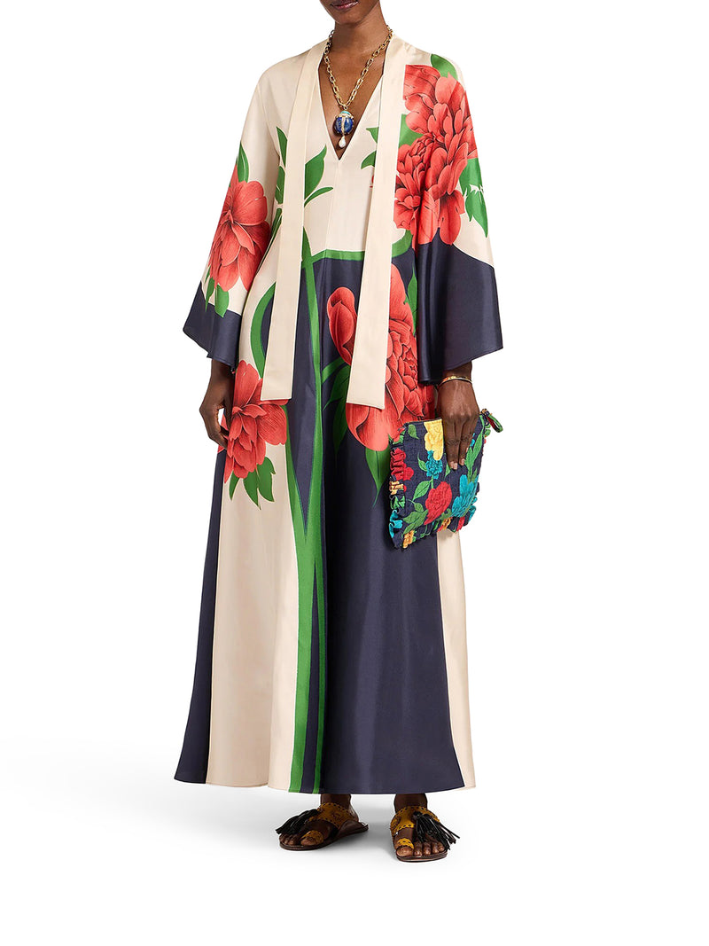 ABITO IN TWILL DI SETA