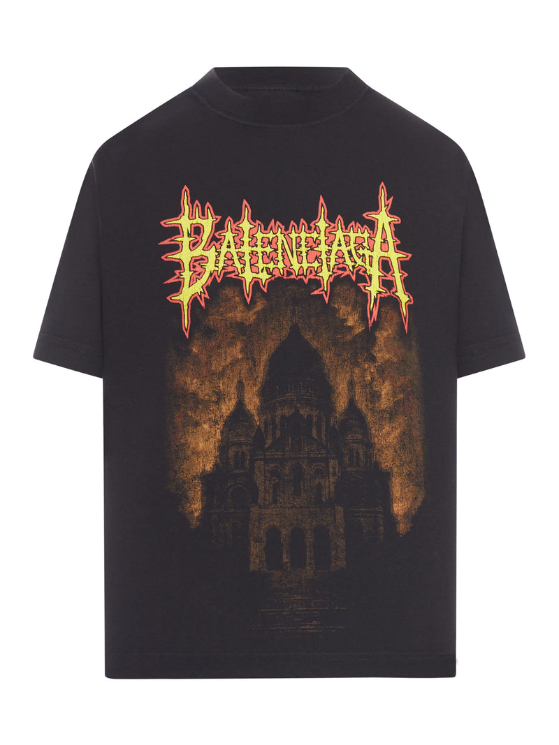 T-SHIRT BALENCIAGA SACRÉ CŒUR VESTIBILITÀ MEDIA