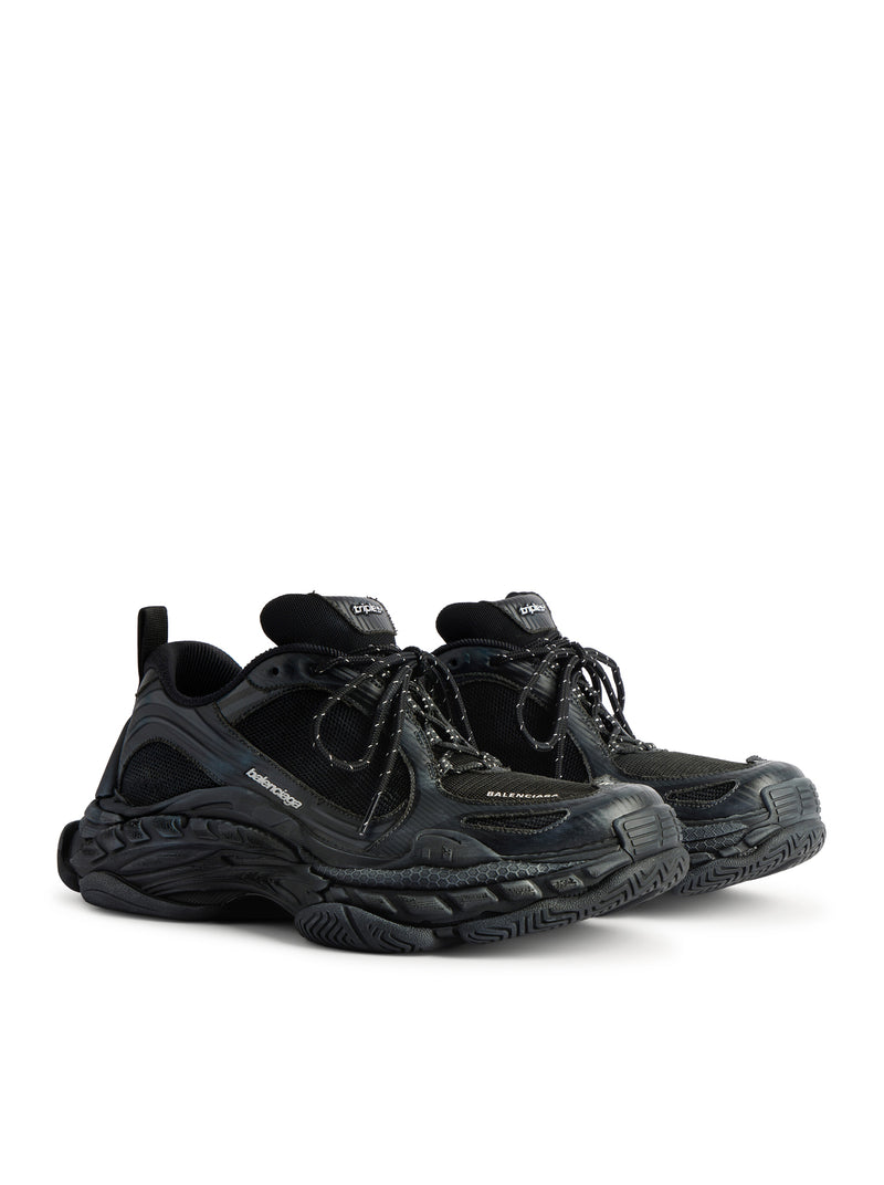 SNEAKER TRIPLE S 2  IN NERO/GRIGIO SCURO