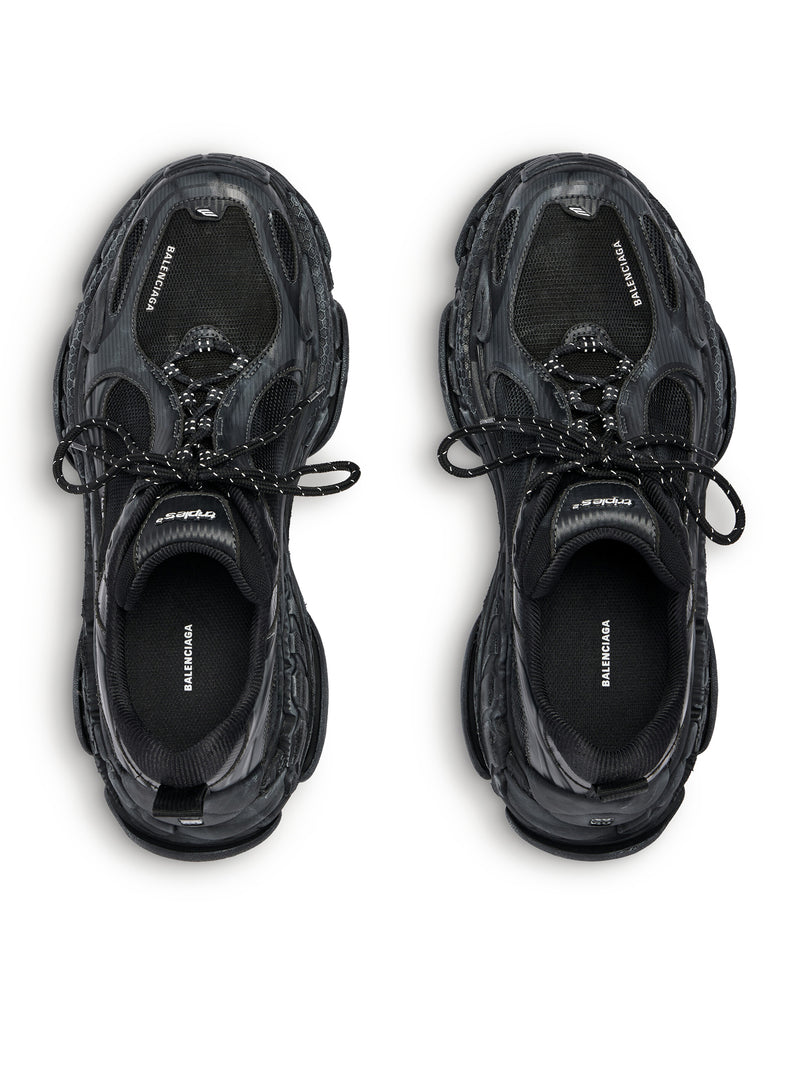 SNEAKER TRIPLE S 2  IN NERO/GRIGIO SCURO