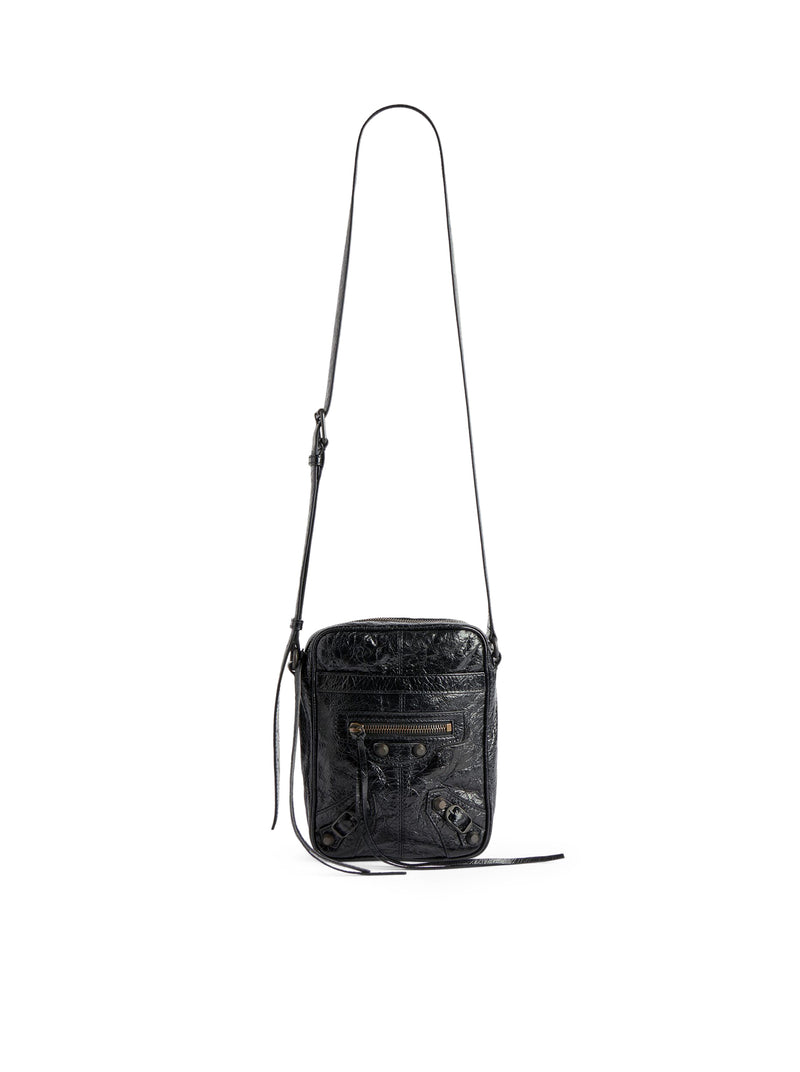 BORSA CROSSBODY VERTICALE LE CITY DA UOMO IN NERO
