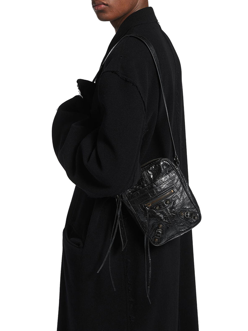 BORSA CROSSBODY VERTICALE LE CITY DA UOMO IN NERO